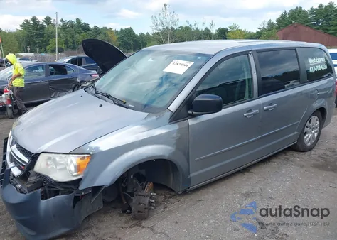 2015 Dodge Grand Caravan Se из США, поврежденный, VIN 2C4RDGBG6FR564376